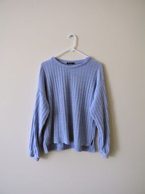 Periwinkle-Blue Soft Sweater